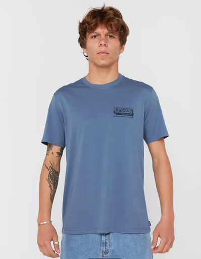 Camiseta Rip Curl Sportline F&B -Bluefin