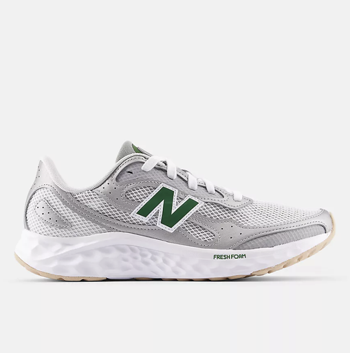 Zapatillas New Balance Warista 4 - Raincloud con Silver Metallic y Dark Alpine Green