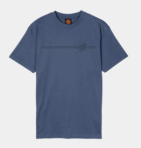 Camiseta Satnta Cruz Tonal Opus Dot Stripe - Heritage Blue