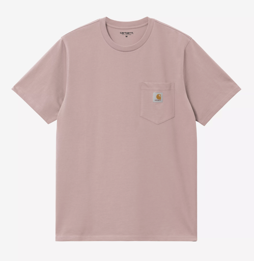 Camiseta Carhartt WIP Pocket - Glassy Pink
