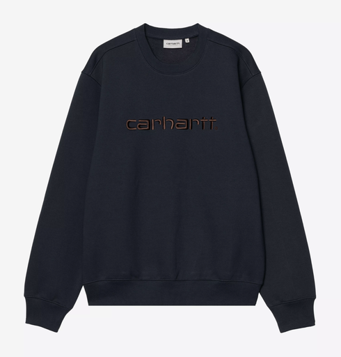 Sudadera Carhartt WIP Sweat - Deep Night/Palisander