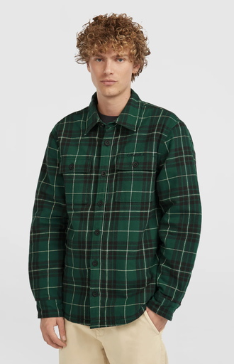 Sobrecamisa O'neill Must-Have Fleece - Green Flannel Check