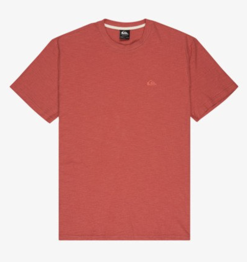 Camiseta Quiksilver Slub Roundneck - Mineral Red (mmz0)