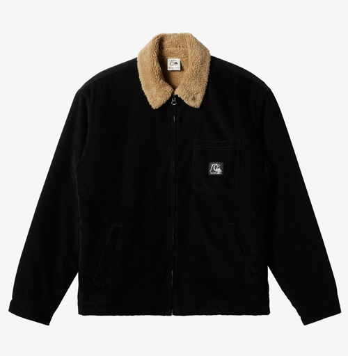 Chaqueta de Pana Quiksilver Dna Sherpa Harrington - Black (kvj0)