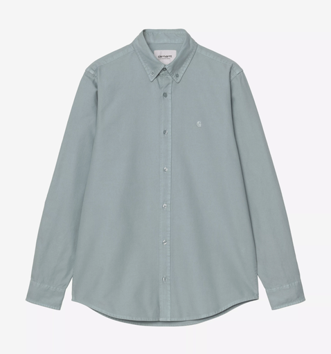 Camisa Carhartt WIP Bolton - Citadel (Garment Dyed)