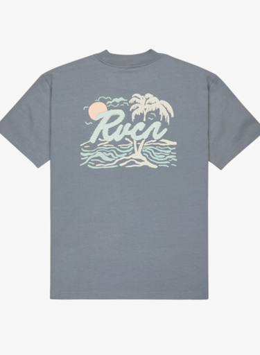 Camiseta Rvca Currents - Flint Stone