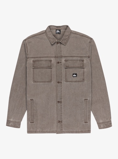 Sobrecamisa Quiksilver Mohab Washed Twill - Chocolate Brown (csd0)