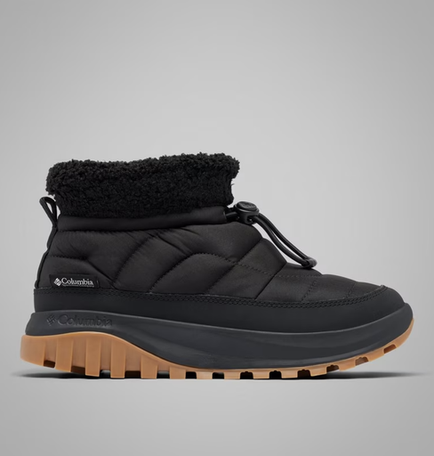 Botas Columbia Snowtrot Shorty - Black/Sea Salt (Mujer)