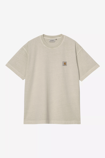Camiseta Carhartt WIP Vista - Fleur De Sel (garment dyed)