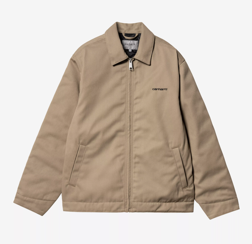 Chaqueta Carhartt WIP Module Script - Leather/Black (Rigid)
