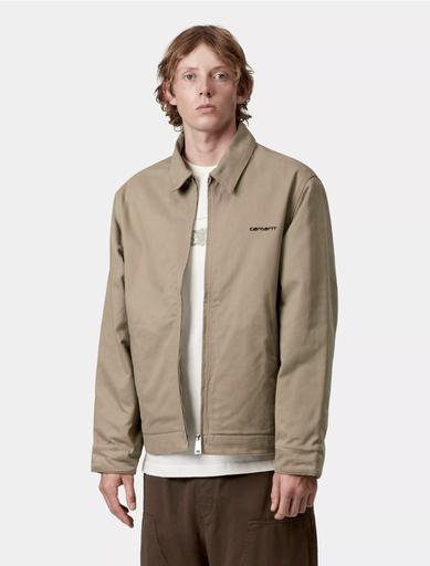 Chaqueta Carhartt WIP Module Script - Leather/Black, Rigid