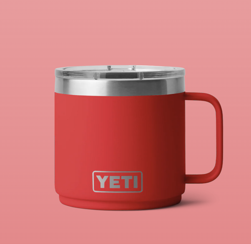 Taza Apilable Yeti Rambler 14 oz (414 ml) - Rescue Red