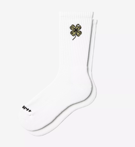 Calcetines Carhartt WIP Clover - White