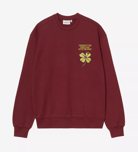 Sudadera Carhartt WIP Clover - Marsala