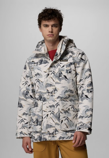 Chaqueta Reversible 3 en 1 Columbia High Cascades - Dark Stone Skylines (M)