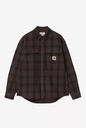 Camisa Carhartt WIP Edmands - Edmands Check, Natural/Palisander