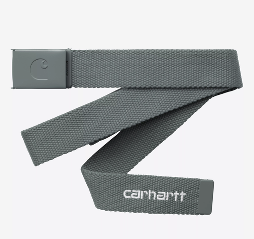 Cinturón Carhartt WIP C-Logo Belt Tonal - Velvet Green/White