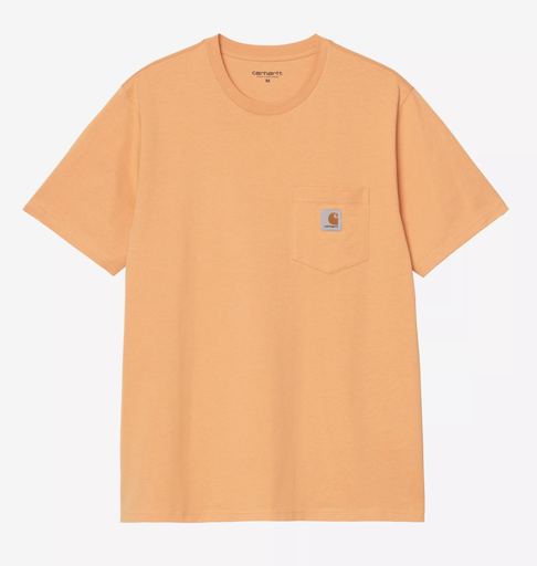 Camiseta Carhartt WIP Pocket - Gentle Orange