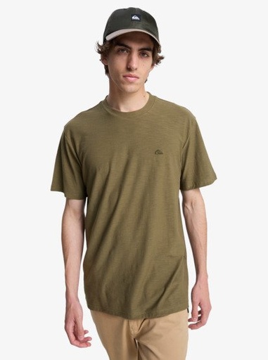 Camiseta Quiksilver Slub Roundneck - Grape Leaf (cre0)