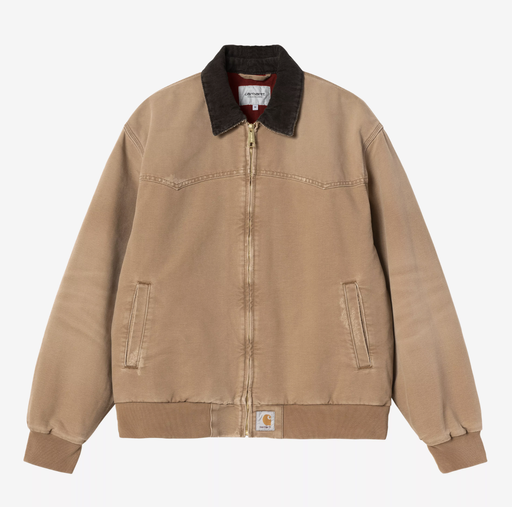 Chaqueta Carhartt WIP OG Santa Fe - Hamilton Brown/Tobacco (Grind washed)