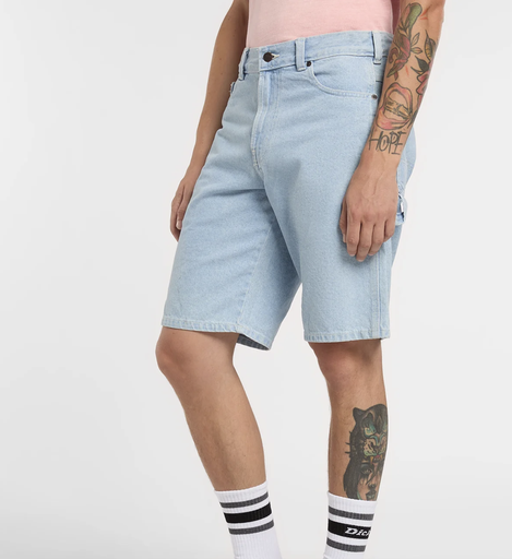 Pantalón Corto Dickies Carpenter -  Blue Vintage