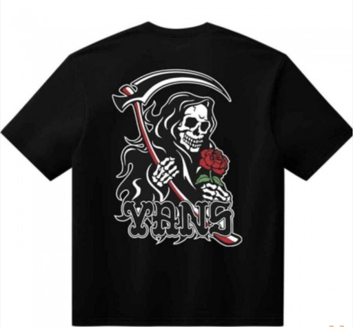 Camiseta Vans So Long Reaper - Black