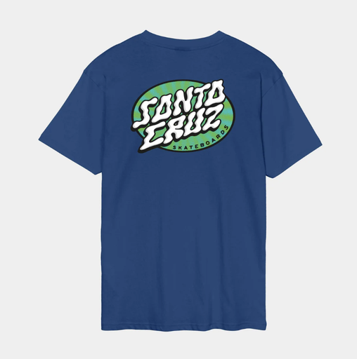 Camiseta Santa Cruz Vertigo Dot - Rich Navy