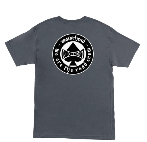 Camiseta Independent Motorhead Spade - Charcoal