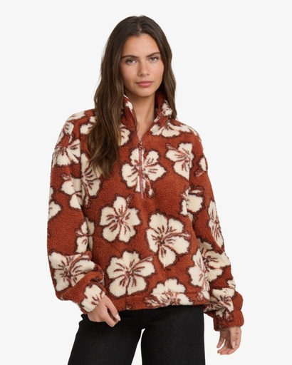 Polar Billabong All The Time Sherpa - Mineral Blue