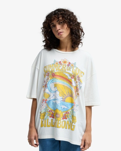 Camiseta Billabong Summer Of Love - Salt Crystal (scs)