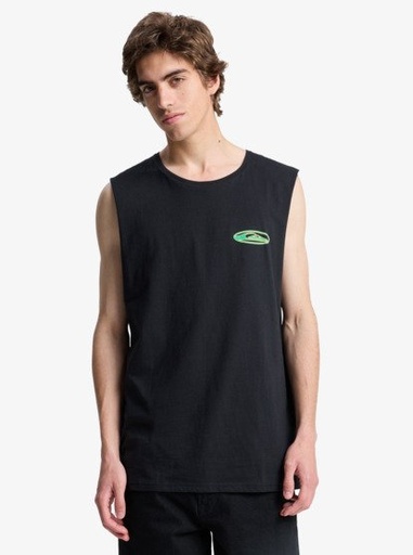 Camiseta Sin Mangas Quiksilver EV Quikglobe Muscle - Black (kvj0)