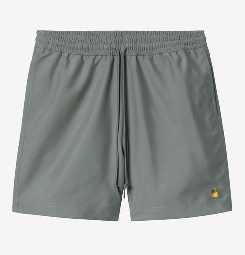 Bañador Carhartt WIP Chase Swim - Velvet Green/Gold