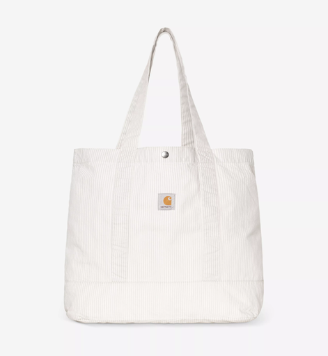 Bolso Tote Carhartt WIP Mercer - Mercer Stripe/Graphite/Wax (Bleached)