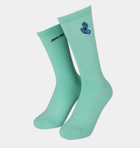 Calcetines Santa Cruz  Screaming Mini Hand - Menta