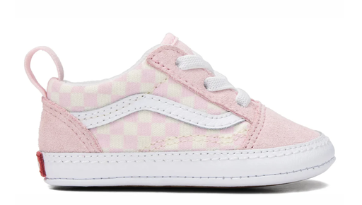 Zapatillas Vans Old Skool Crib Checkerboard (0-1 años) - Pastel Pink