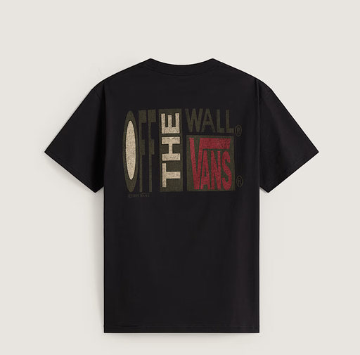 Camiseta Vans Stretch Stack - BLK