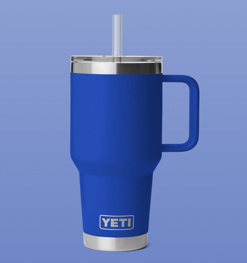Taza con Pajita Yeti Rambler 35 oz (1 L) - Royal Blue