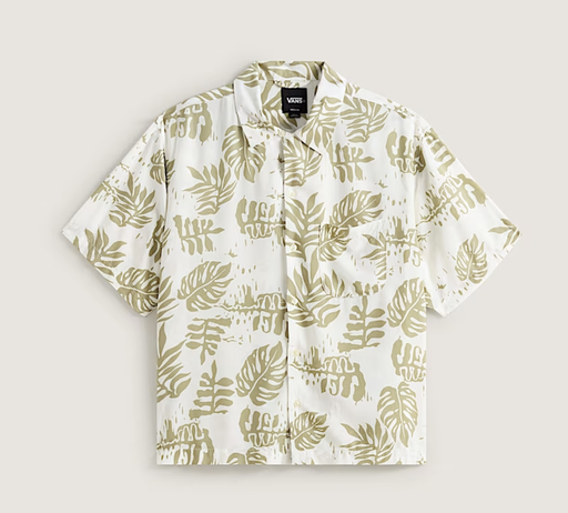 Camisa Vans Van Doren Print - Soft Sage Green