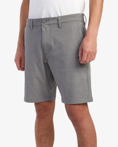 Pantalón Corto Híbrido RVCA Back In - Athletic Heather