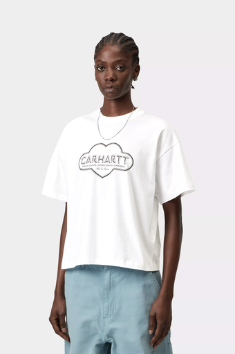 Camiseta Carhartt Wip W' Cloud Heart - White (Mujer)