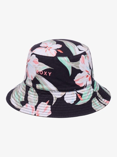 Gorro Pescador Roxy Jasmine Paradise - Anthracite Spring Charming
