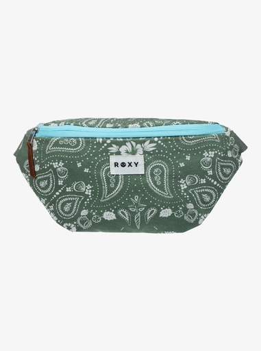 Riñonera Roxy Vanilla Smoothie - Oil Green Boho Bandana