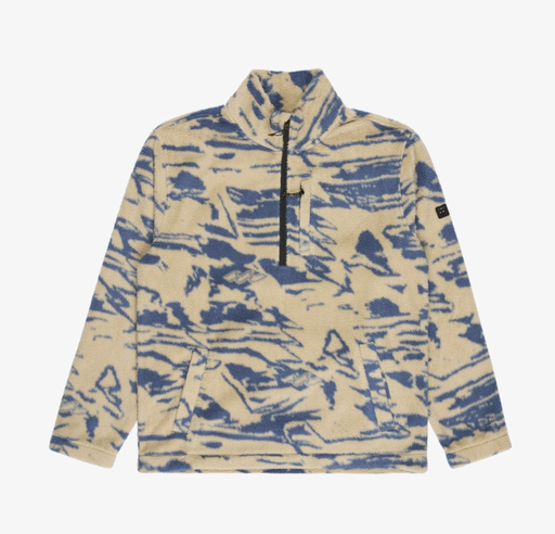 Polar Billabong Boundary Mock Neck - Sand Khaki