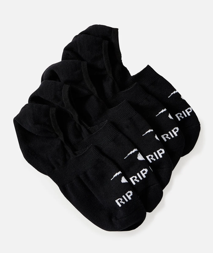 Calcetines Rip Curl Invisibles (Pack de 5)  - Black