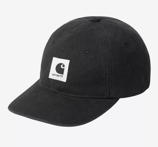 Gorra Carhartt WIP Canvas - Black (Stone washed)