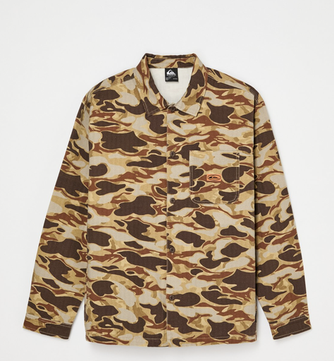 Camisa Quiksilver Castlehill -  Rawhide Garage Camo