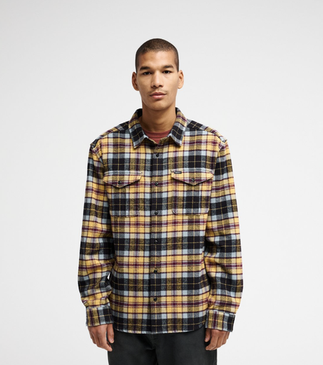 Camisa Rvca Hugues Heavy - Ochre