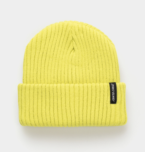 Gorro Santa Cruz Trawler Beanie - Green Glow