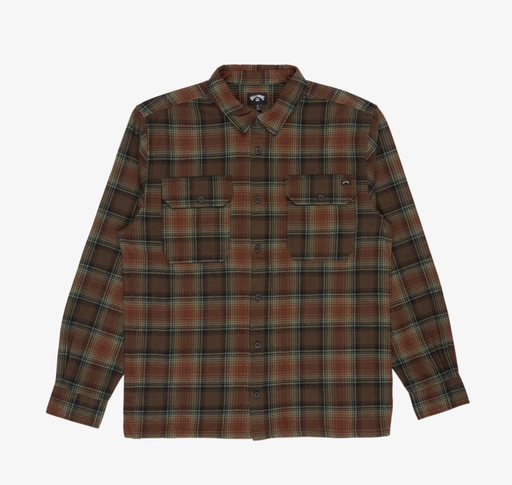 Camisa Billabong Offshore Flannel - Dark Cedar