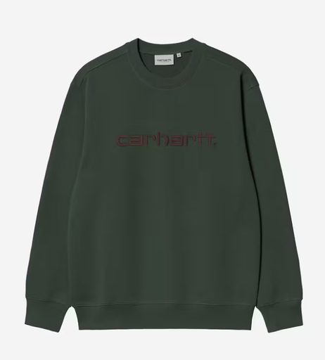 Sudadera Carhartt Sweatshirt - Dark Scarab/Palisander